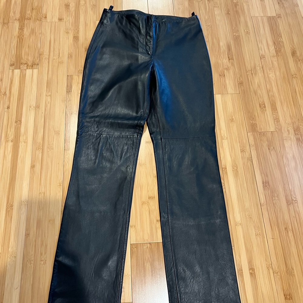 Brandon  Thomas 100% leather pants